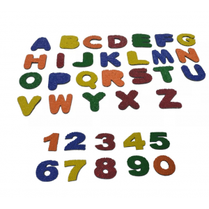 Kit alfabeto + numero (afunda)